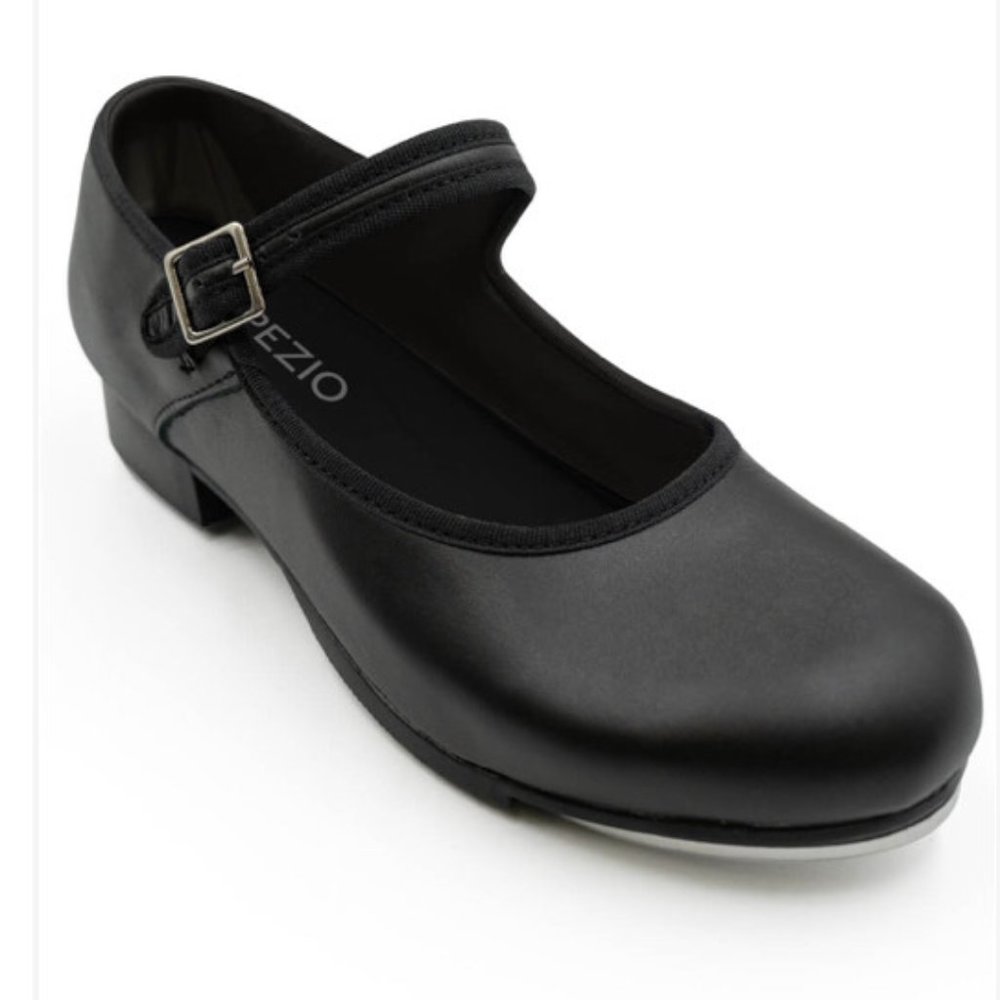 Capezio Leather Tap Shoes - Mary Janes- New in Box